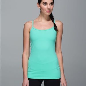 Light blue Lululemon tank power y